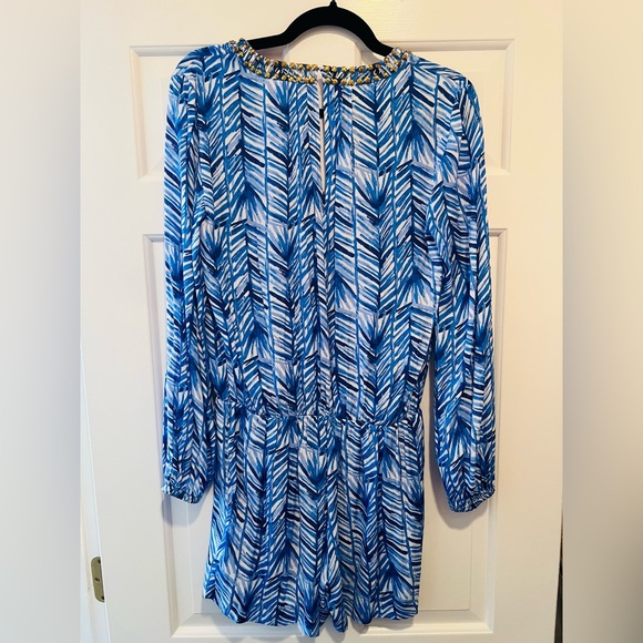 Lilly Pulitzer Colby Romper Lapis Blue Costa Verde Women’s Size Small - Picture 6 of 6